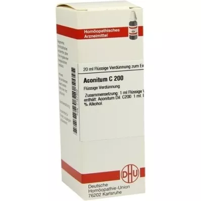 ACONITUM C 200 fortynding, 20 ml