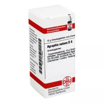 AGRAPHIS NUTANS D 6 kugler, 10 g