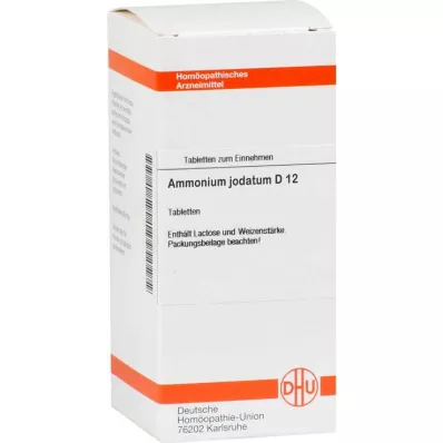 DHU Ammonium iodatum D 12 tabletter, 80 stk