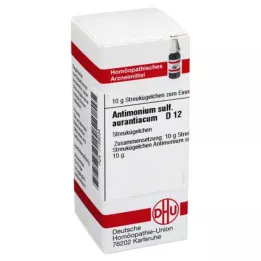 ANTIMONIUM SULFURATUM aurantiacum D 12 kugler, 10 g