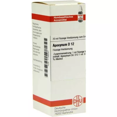 DHU Apocynum D 12 Fortynding, 20 ml