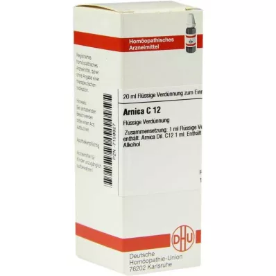 DHU Arnica C 12 Fortynding, 20 ml DHU Arnica C 12 Fortynding, 20 ml