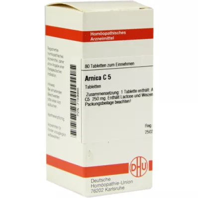 ARNICA C 5-tabletter, 80 kapsler