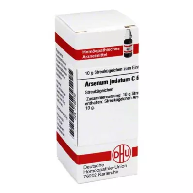 ARSENUM JODATUM C 6 kugler, 10 g