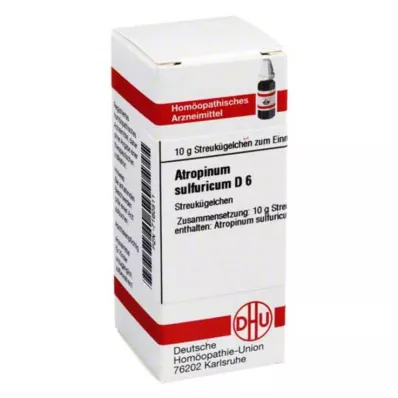 DHU Atropinum sulfuricum D 6 kugler, 10 g