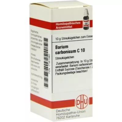 Barium Carbonicum C10 kugler (10 g)