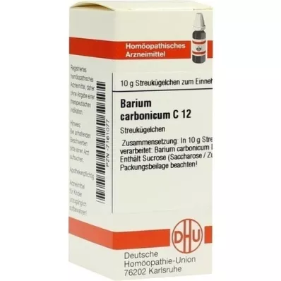 BARIUM CARBONICUM C 12 kugler, 10 g