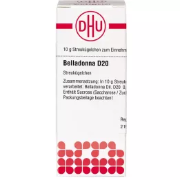 BELLADONNA D 20 kugler, 10 g