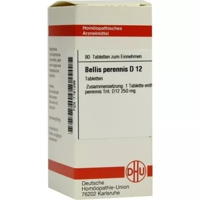 BELLIS PERENNIS D 12 tabletter, 80 kapsler