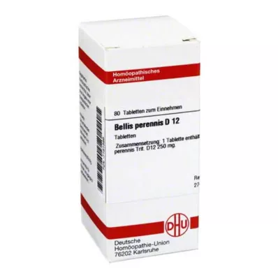 DHU Bellis perennis D 12 tabletter, 80 stk