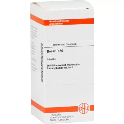 DHU Borax D 30 tabletter, 80 stk