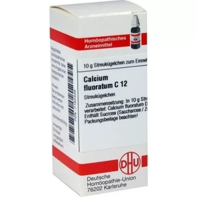CALCIUM FLUORATUM C 12 kugler, 10 g