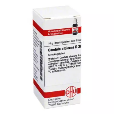 CANDIDA ALBICANS D 30 kugler, 10 g