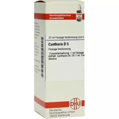 CANTHARIS D 5 fortynding, 20 ml