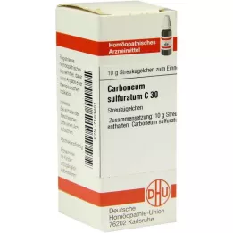 CARBONEUM SULFURATUM C 30 kugler, 10 g