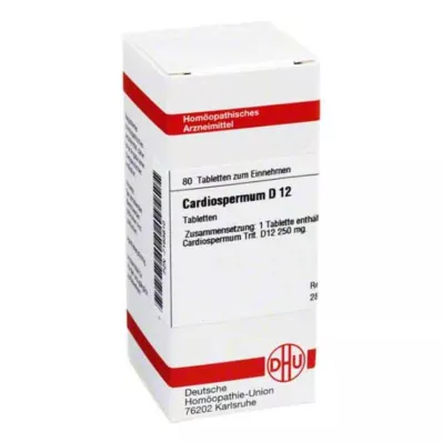 DHU Cardiospermum D 12 tabletter, 80 stk