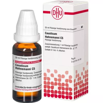CAUSTICUM HAHNEMANNI C 5 fortynding, 20 ml