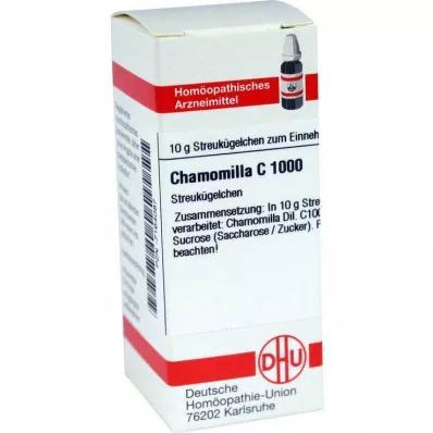 DHU Chamomilla C 1000 kugler, 10 g
