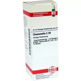 CHAMOMILLA C 30 fortynding, 20 ml