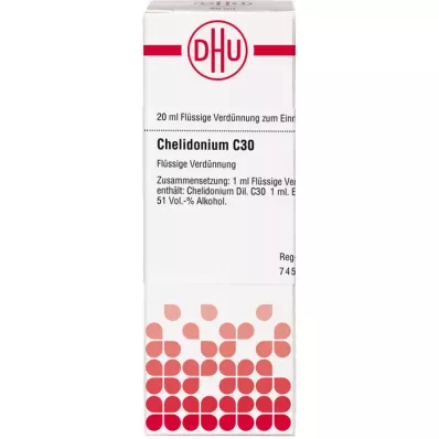 CHELIDONIUM C 30 fortynding, 20 ml