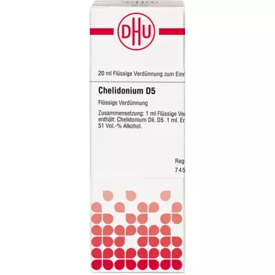 CHELIDONIUM D 5 fortynding, 20 ml