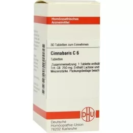 CINNABARIS C 6 tabletter, 80 kapsler