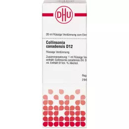 COLLINSONIA CANADENSIS D 12 fortynding, 20 ml