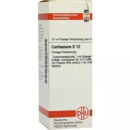 CORTISONUM D 12 fortynding, 20 ml