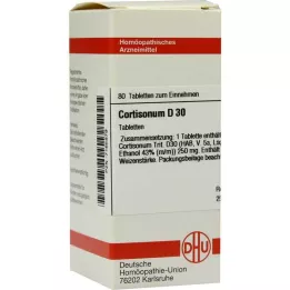 CORTISONUM D 30 tabletter, 80 kapsler