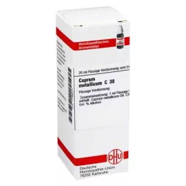 CUPRUM METALLICUM C 30 fortynding, 20 ml