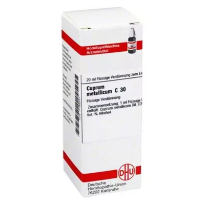DHU Cuprum metallicum C 30 Fortynding, 20 ml