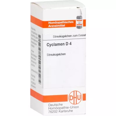 DHU Cyclamen D 4 kugler, 10 g