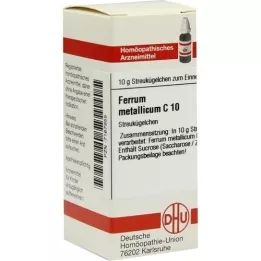 FERRUM METALLICUM C 10 kugler, 10 g