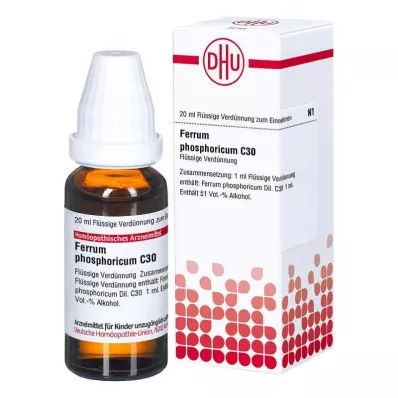 Ferrum Phosphoricum C30 Fortynding (20 ml)