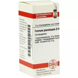 FERRUM PICRINICUM D 6 kugler, 10 g