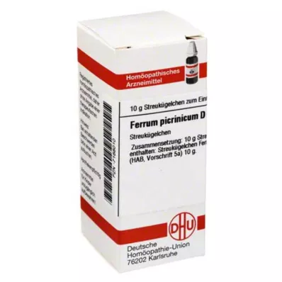 DHU Ferrum picrinicum D 6 kugler, 10 g