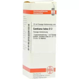 GENTIANA LUTEA D 3 fortynding, 20 ml