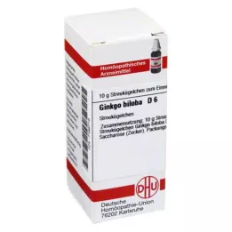 GINKGO BILOBA D 6 kugler, 10 g