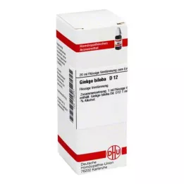 GINKGO BILOBA D 12 fortynding, 20 ml