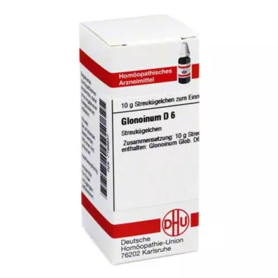 DHU Glonoinum D 6 kugler, 10 g