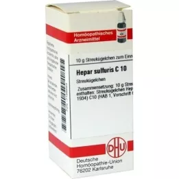 HEPAR SULFURIS C 10 kugler, 10 g