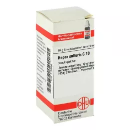 HEPAR SULFURIS C 10 kugler, 10 g