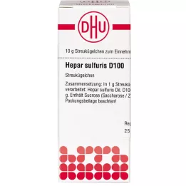 HEPAR SULFURIS D 100 kugler, 10 g