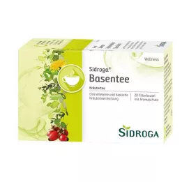 SIDROGA Wellness Alkaline Tea Filterpose, 20X1,5 g