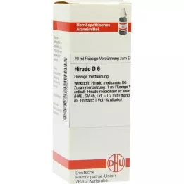 HIRUDO D 6 fortynding, 20 ml
