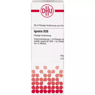 IGNATIA D 20 fortynding, 20 ml