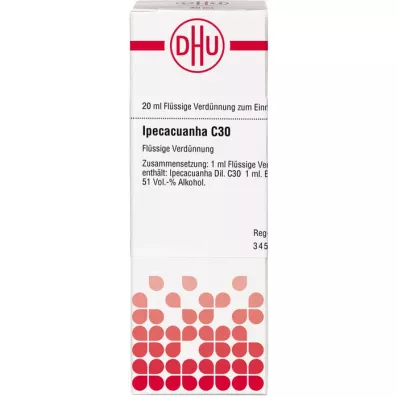 IPECACUANHA C 30 fortynding, 20 ml