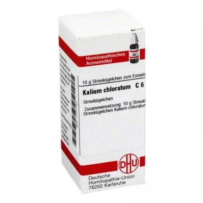 DHU Kaliumchloratum C 6 kugler, 10 g