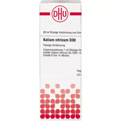 KALIUM NITRICUM D 30 fortynding, 20 ml