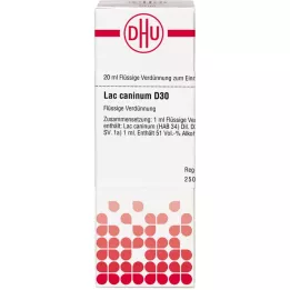 LAC CANINUM D 30 fortynding, 20 ml